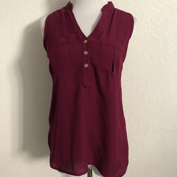 Charlotte Russe Tops - Plum blouse Charlotte Russe Tops - Plum blouse
